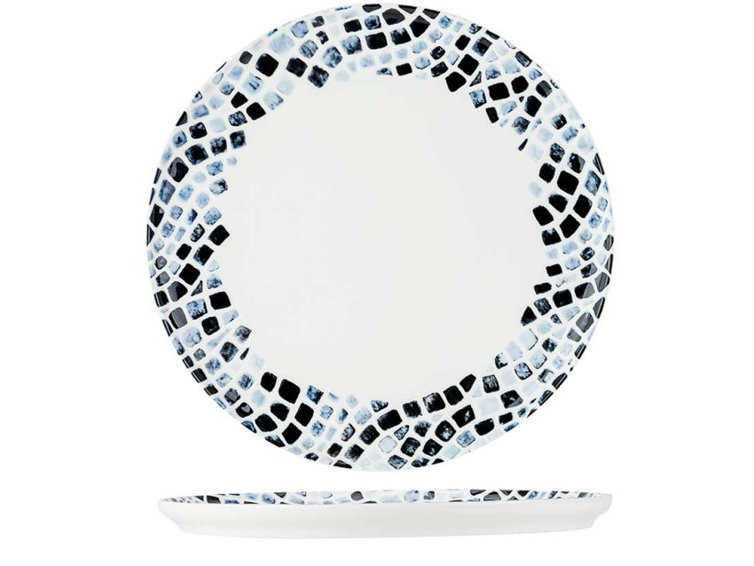 Assiette Mosaïque Porcelaine D26,5CM