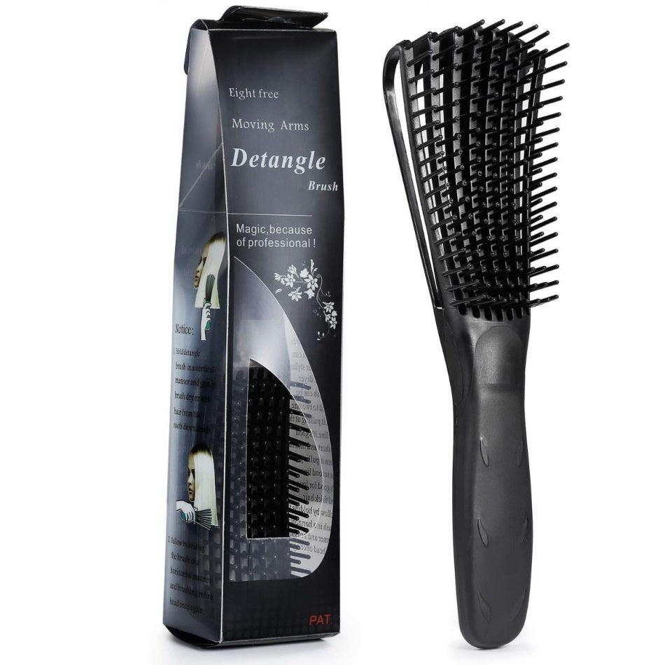 Moving Detangle Brush – ontwarborstel voor krullen en lang, dik haar