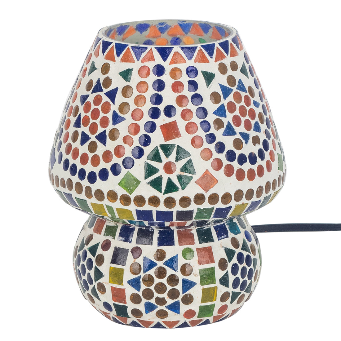 Mozaïek Tafellamp | Marokkaanse Lamp, Veelkleurig