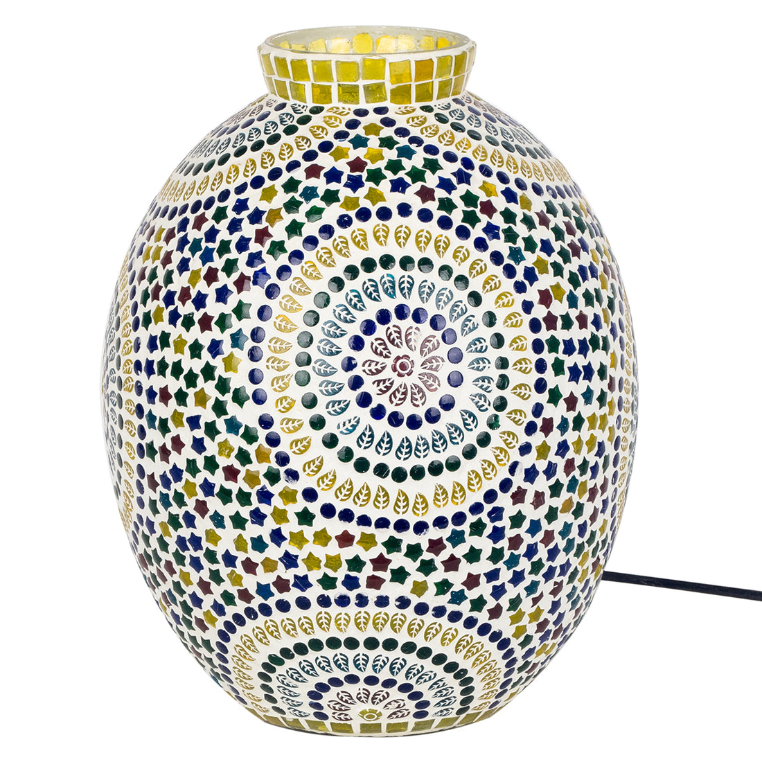 Lampe de table mosaïque - 25 cm