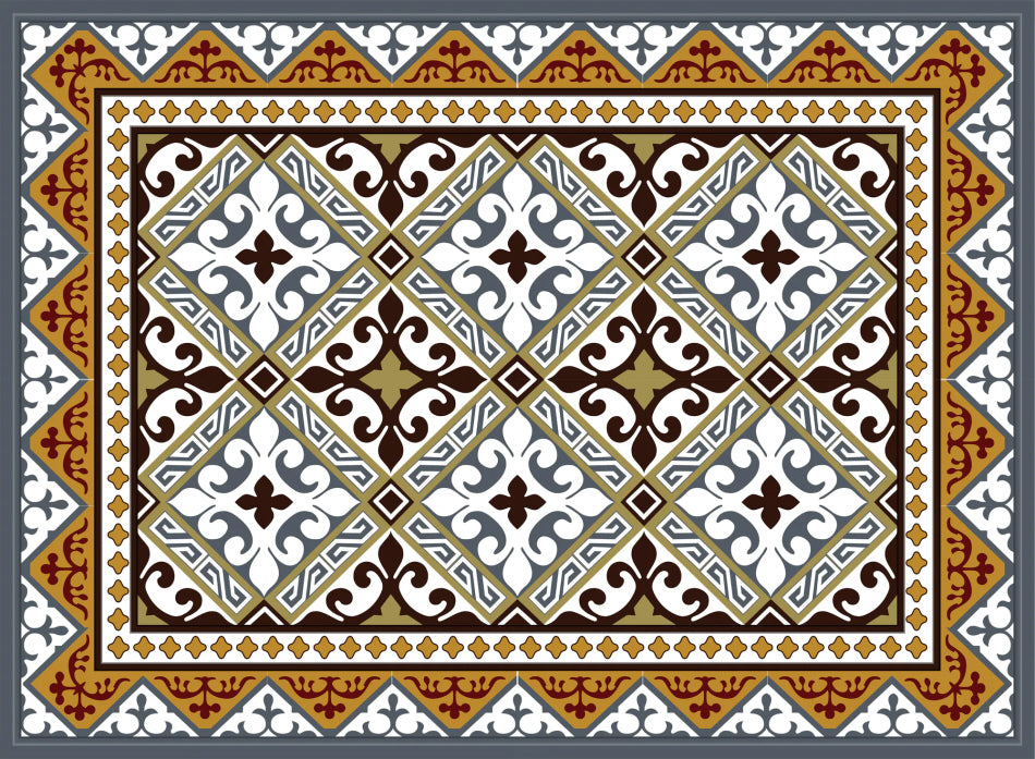 Mozaïek vinyl tafelmat