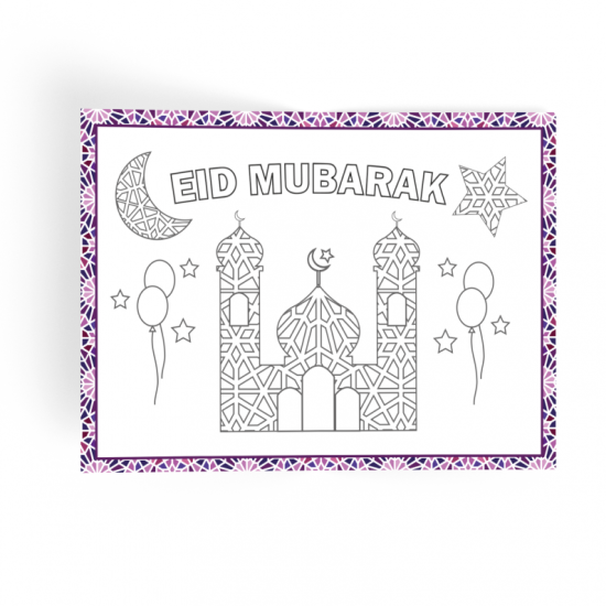 Tischsets Eid Mosaik (6er-Set)