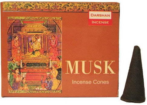 Wierook kegeltjes musk