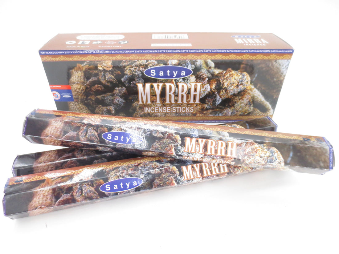 Bâtonnets d'encens MYRRHE