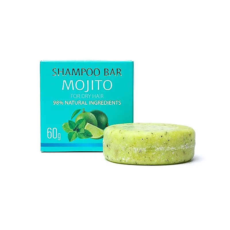 Natürliches Shampoo Bar Mojito