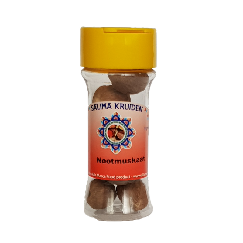Salima nootmuskaat bollen heel – aromatische specerij, 25 gram – foto 2