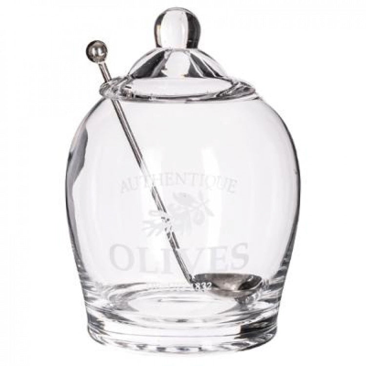 Transparant olijfpot 63cl