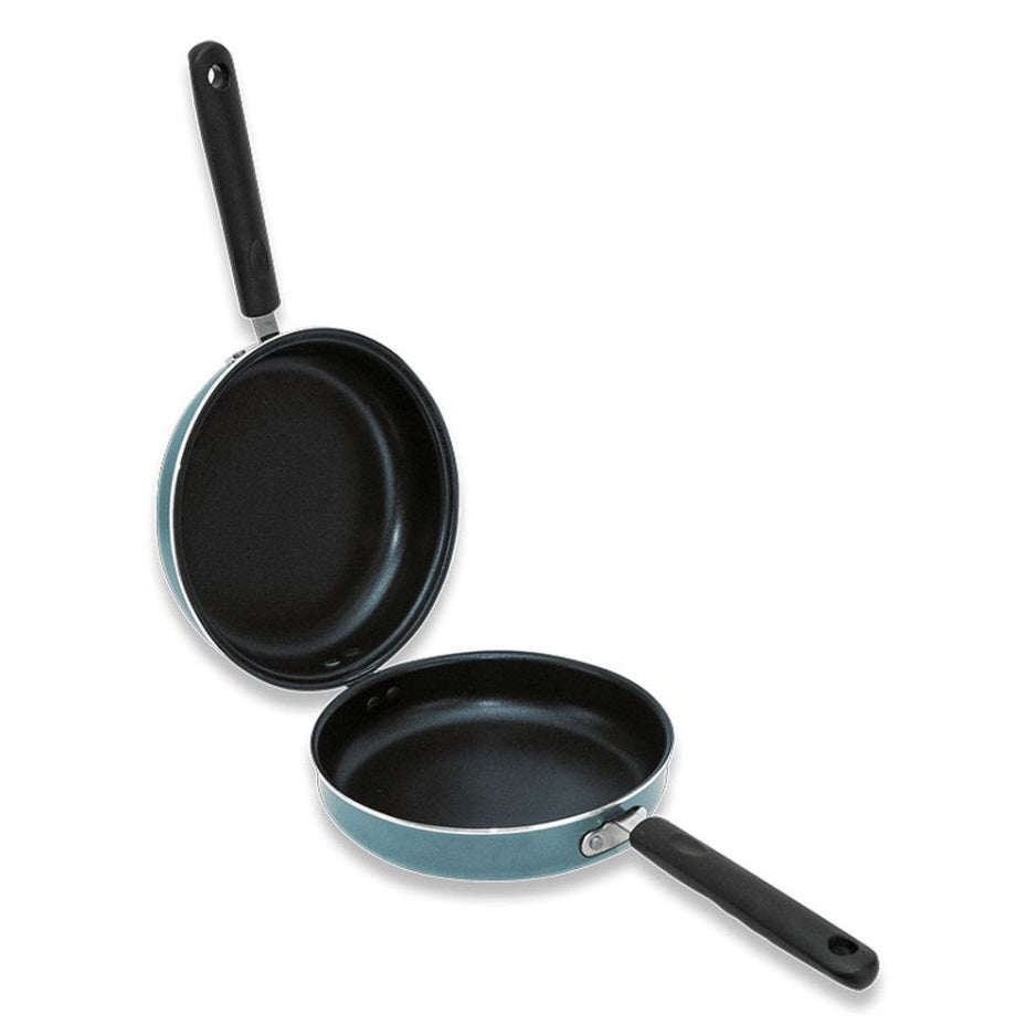 Venus Quttin Omelet Pan Hardened Aluminum Metal (24.5 x 43 cm)