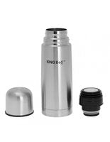 Kinghoff 4051 thermosfles 330 ml (0,33 l) – dubbelwandig RVS, grijs – foto 4