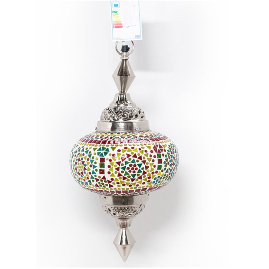Orientalische Lampe Mosaik mehrfarbig klassisch