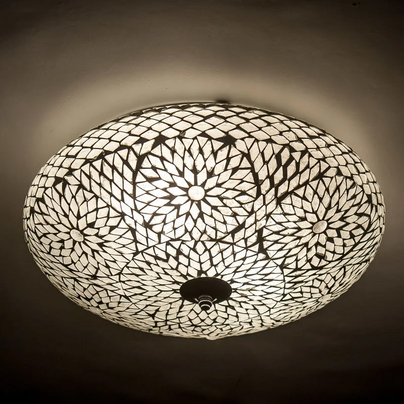Orientalische Mosaik-Deckenleuchte Ø 38 cm