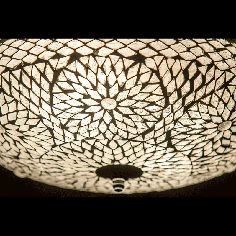 Orientalische Mosaik-Deckenleuchte Ø 38 cm