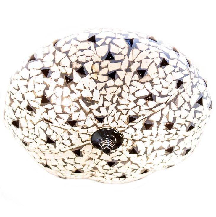 Plafonnier mosaïque orientale melon - Ø 25 cm