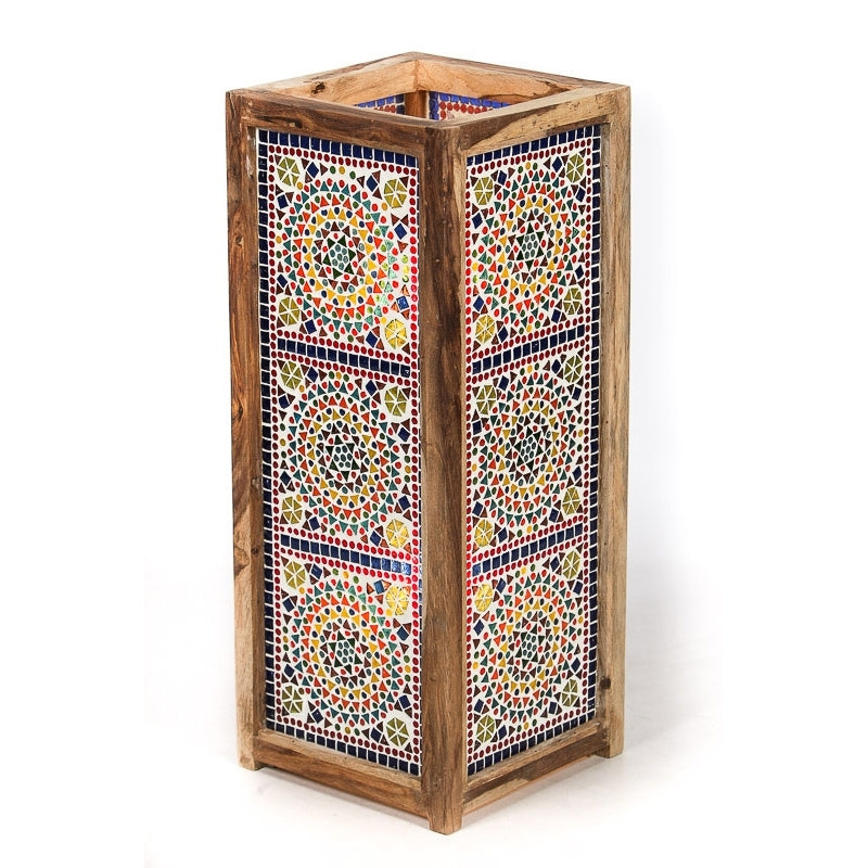 Oosterse mozaïek staande vloerlamp multicolour TR 60 cm