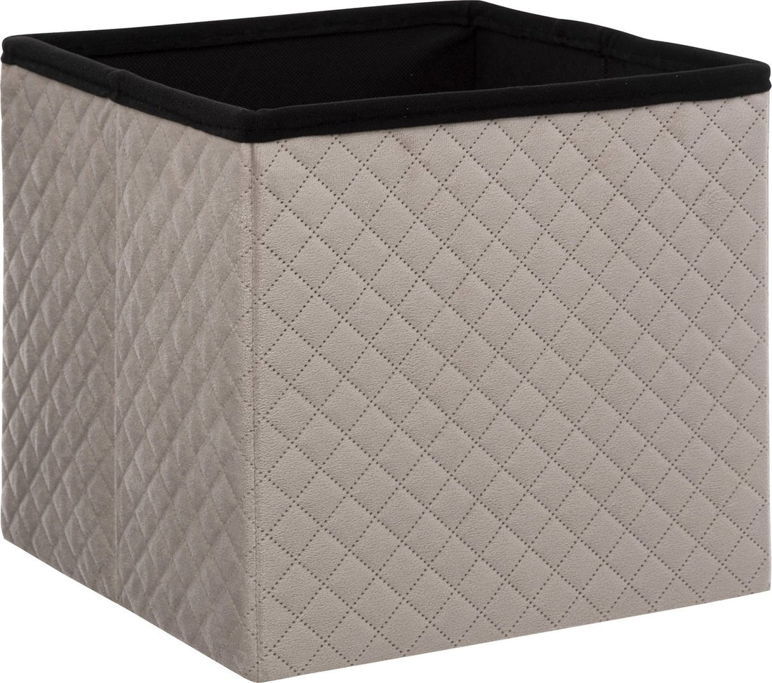 Ottoman / footstool - storage box - foldable