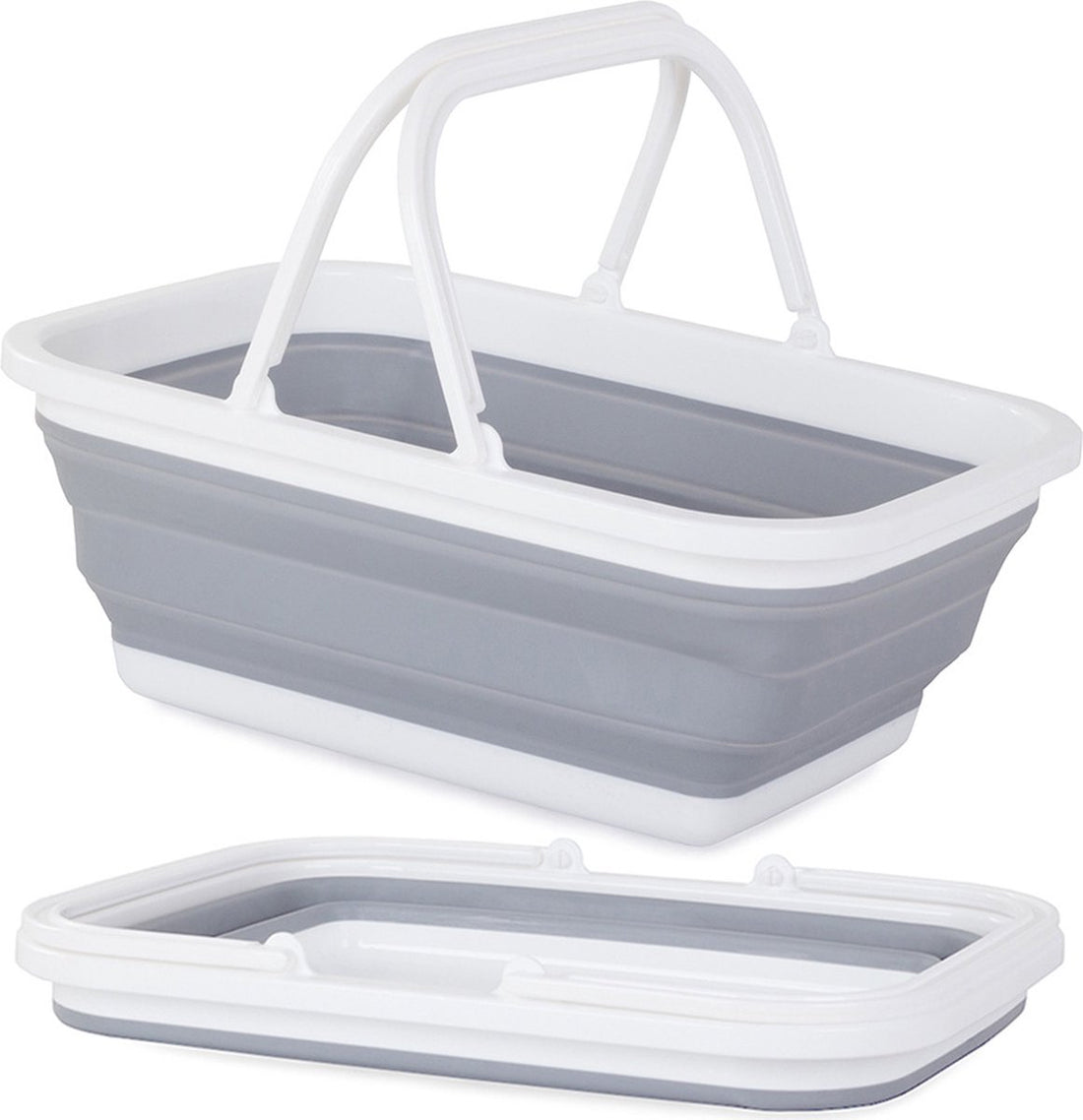 Multifunktionaler zusammenklappbarer Silikonkorb – 16 Liter