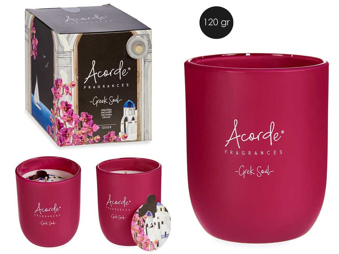Acorde Duftkerzen im Glas – Orchidee
