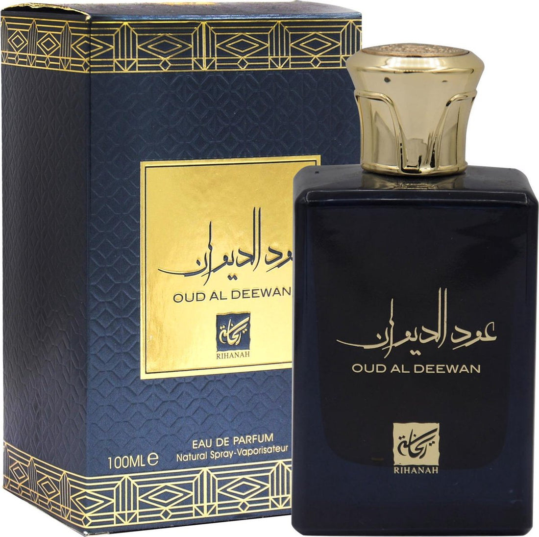 Oud Al Deewan by Rihanah 100 ml - Eau De Parfum Spray (Unisex)