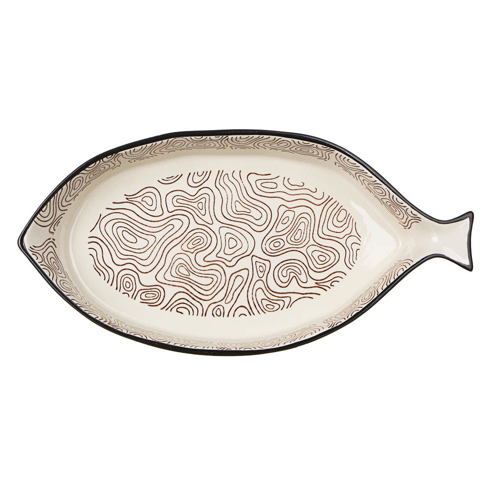 Ovenschaal 33x16cm, hittebestendig keramiek