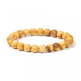 Organic Goodness geurkaars Palo Santo & cederhout – sojawas in glazen pot – foto 4