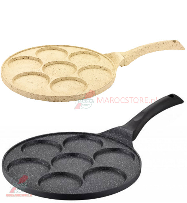 7-cup marble non-stick pancake pan