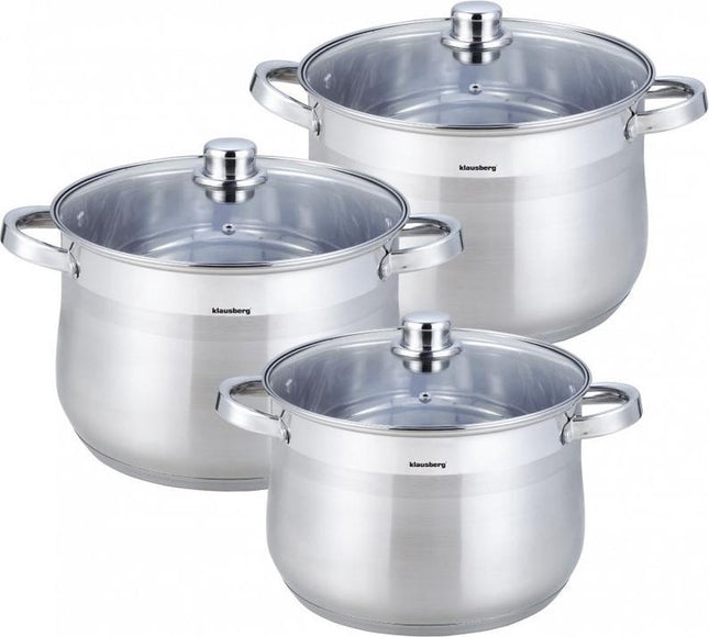 Cookware set - 3-piece - 7 - 8.6 - 10.7 liters