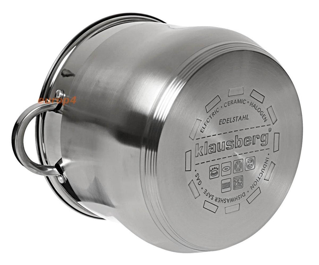 Topfset - 3-teilig - 7 - 8,6 - 10,7 Liter