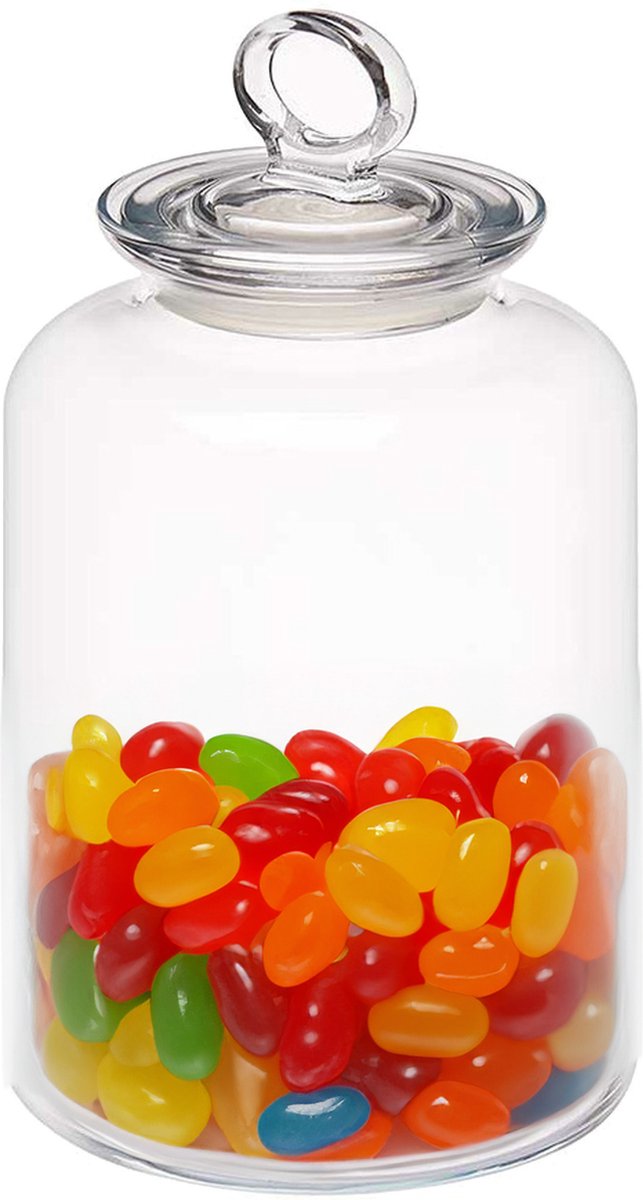 Pasabahce Pot à bonbons/bocaux de conservation Megan - 2600 ml - verre