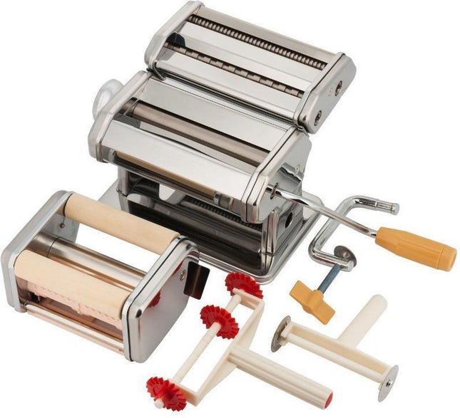 Kinghoff - multi pasta maker - 2 in 1 - stainless steel