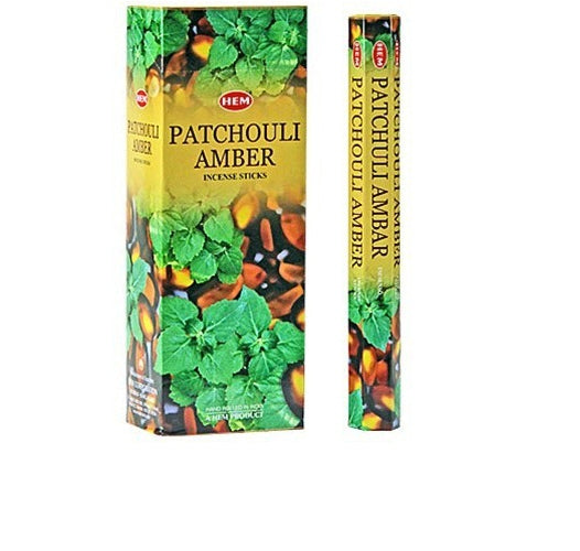 Patchouli Amber Räucherstäbchen (HEM)
