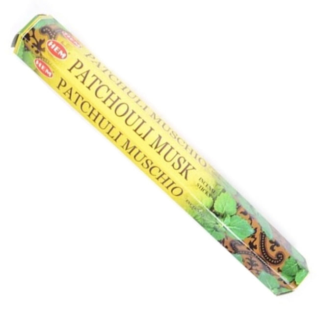 Bâtons d'encens Patchouli Musc Hem