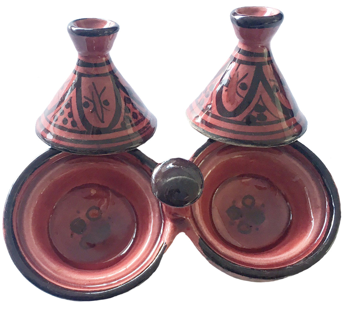 Salière et poivrière Bordeaux Rouge
