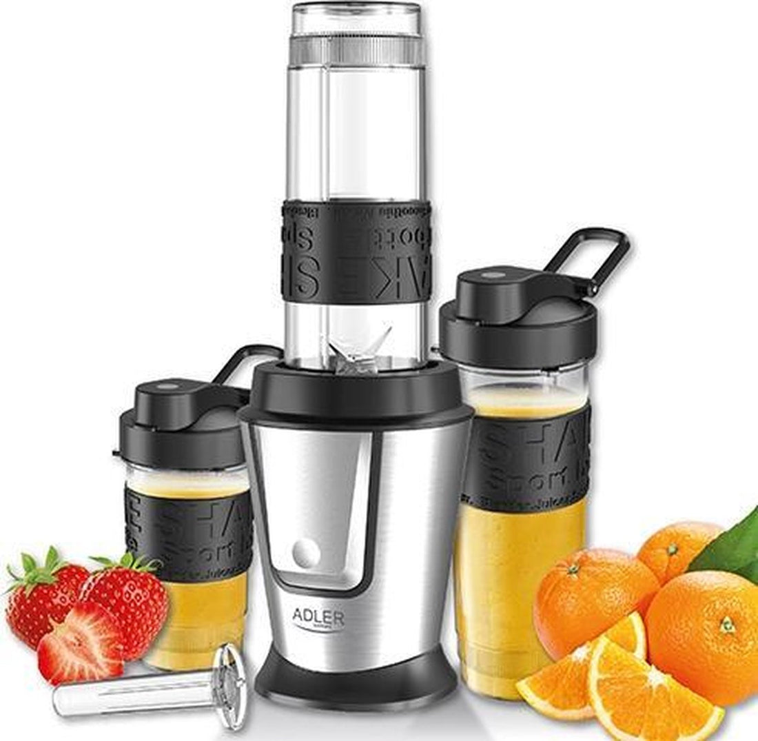Personal blender - met koelstick - 2 sportbekers