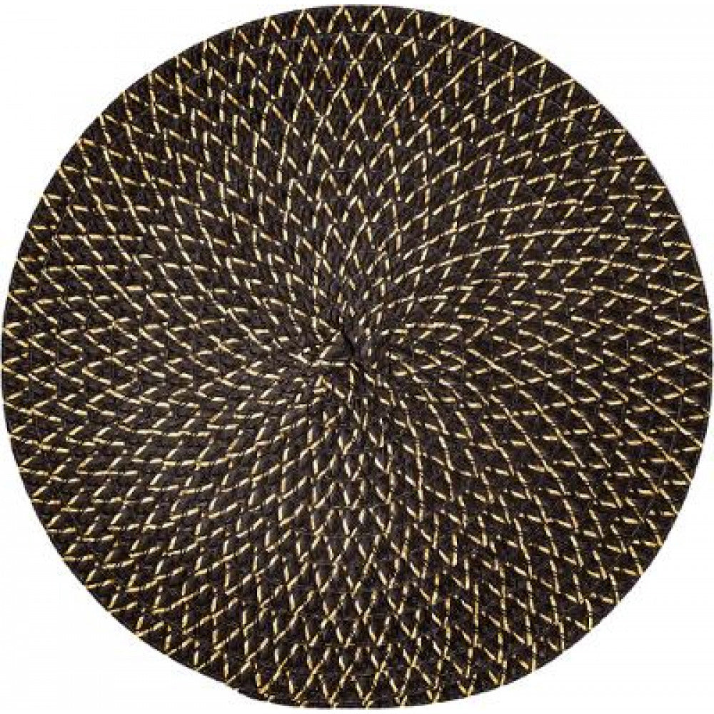 Placemat Rond ZWART