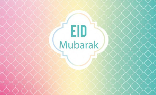 Placemats Eid Mubarak met kleurplaat – papier, 30 x 42 cm