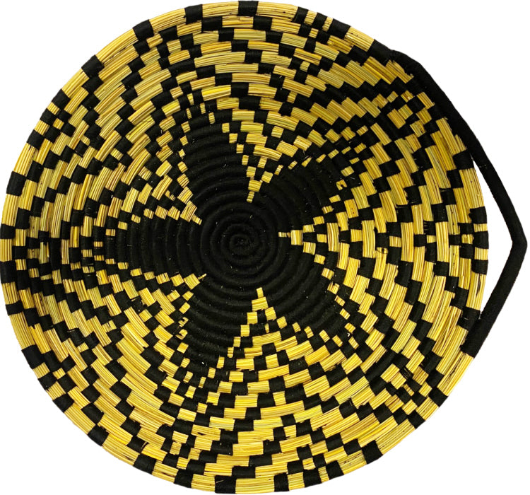 Marokkanischer flacher Berberkorb – Ø45 cm