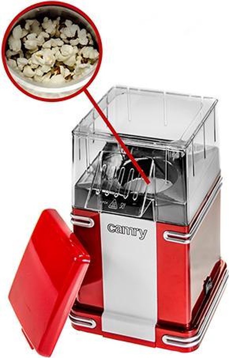 Machine à popcorn rétro
