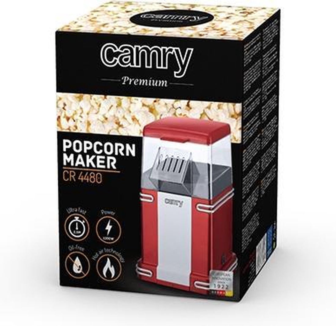 Machine à popcorn rétro