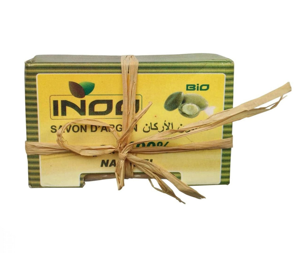 Savon hydratant anti-âge à l'huile d'argan marocaine de qualité supérieure