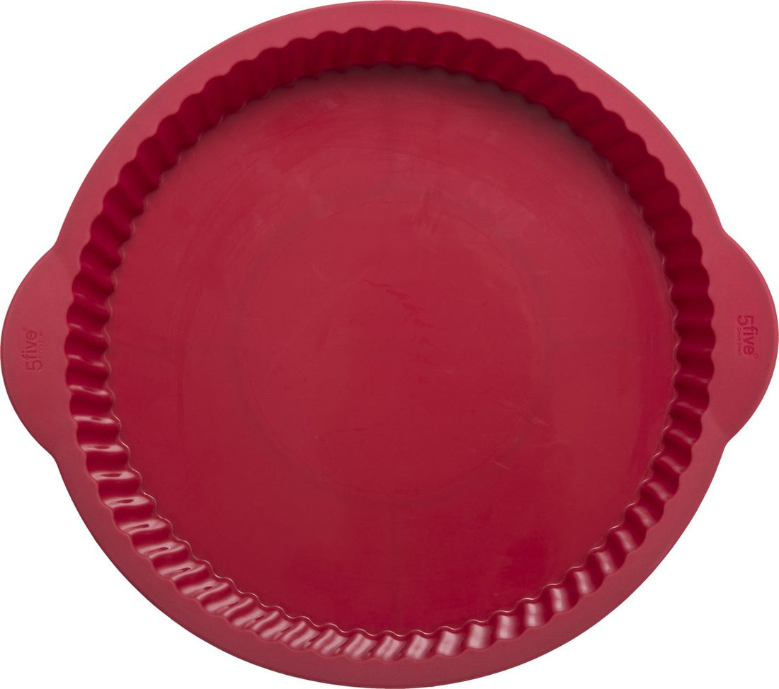 Silikonkuchenform rot Ø 24CM - Quicheform - Butterkuchenform