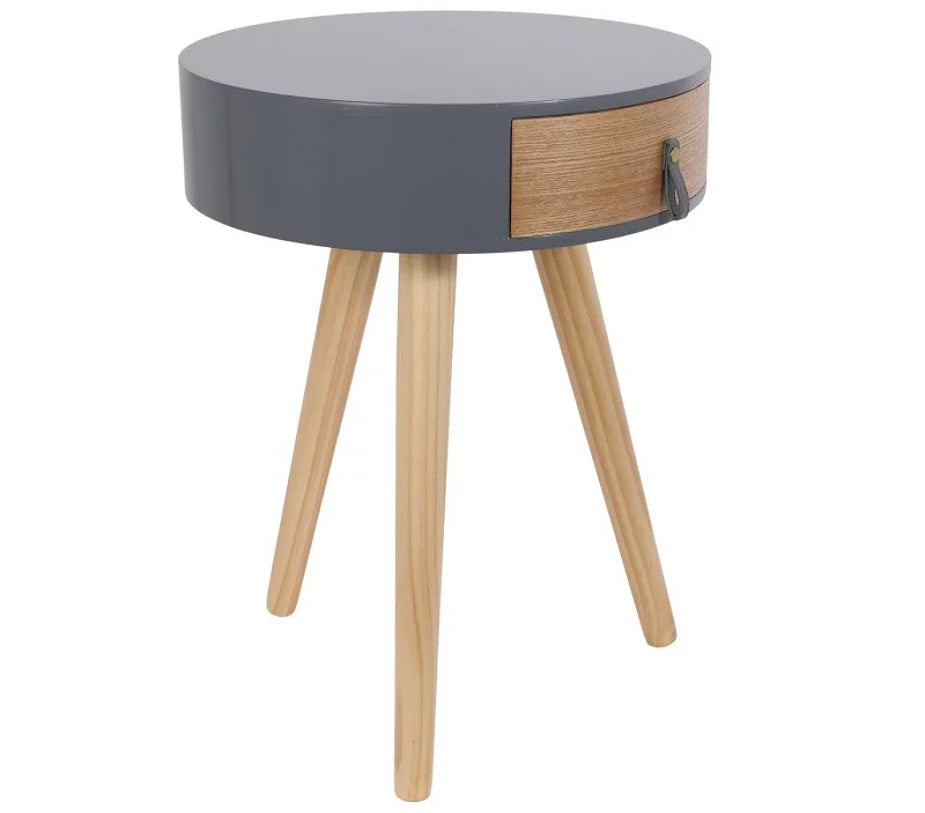 Round nightstand