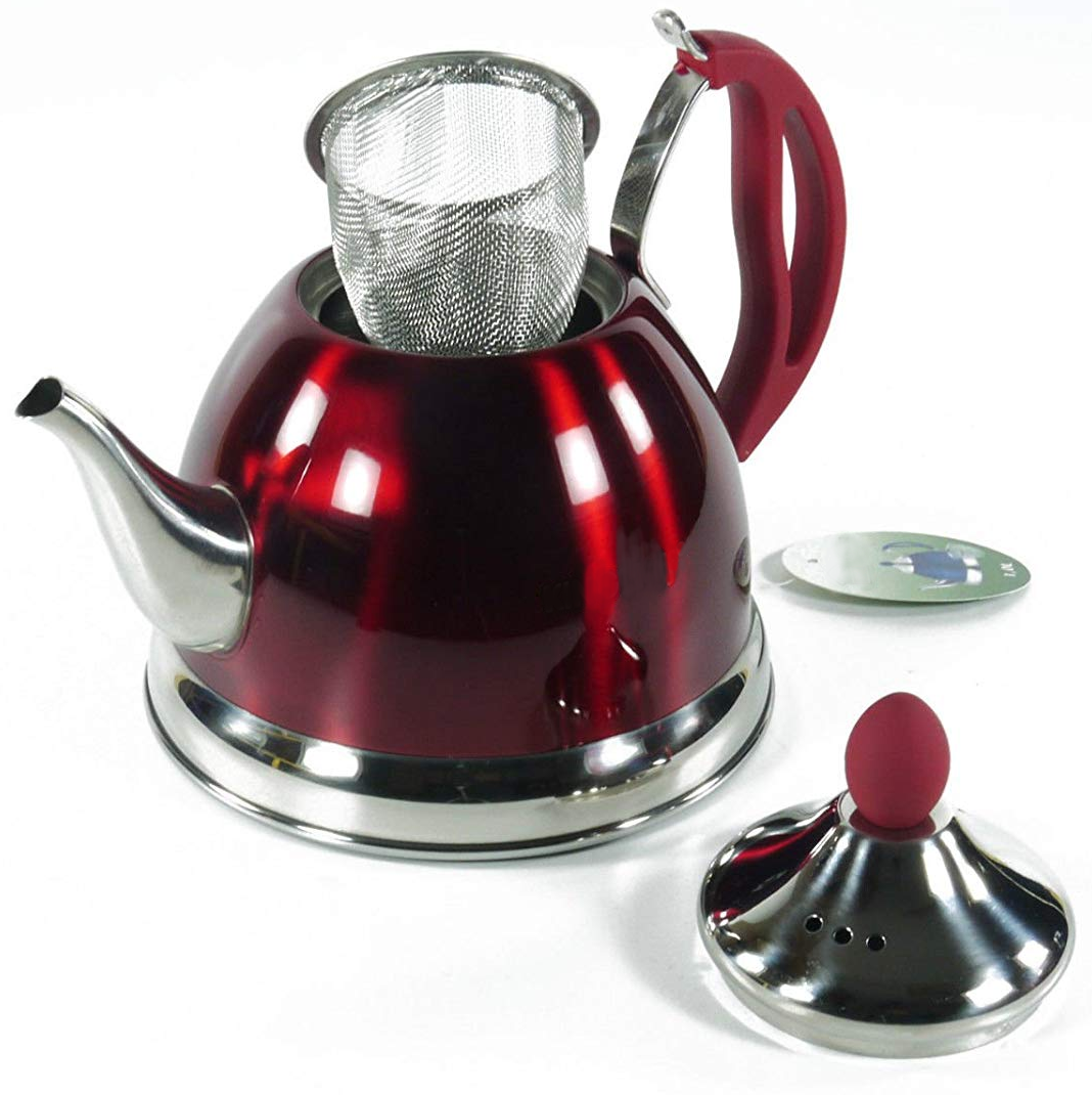 Stainless steel teapot 1 liter