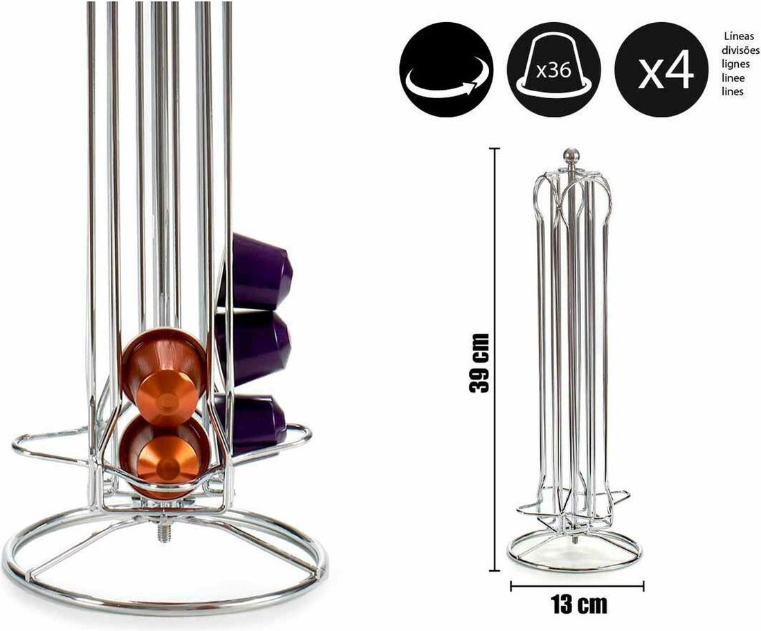 Rotating coffee capsule holder - 36 pieces