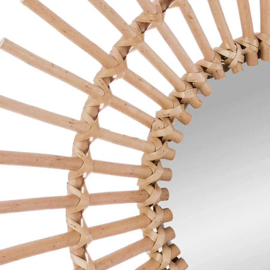 Rotan Spiegel Rond - Ø 58 cm