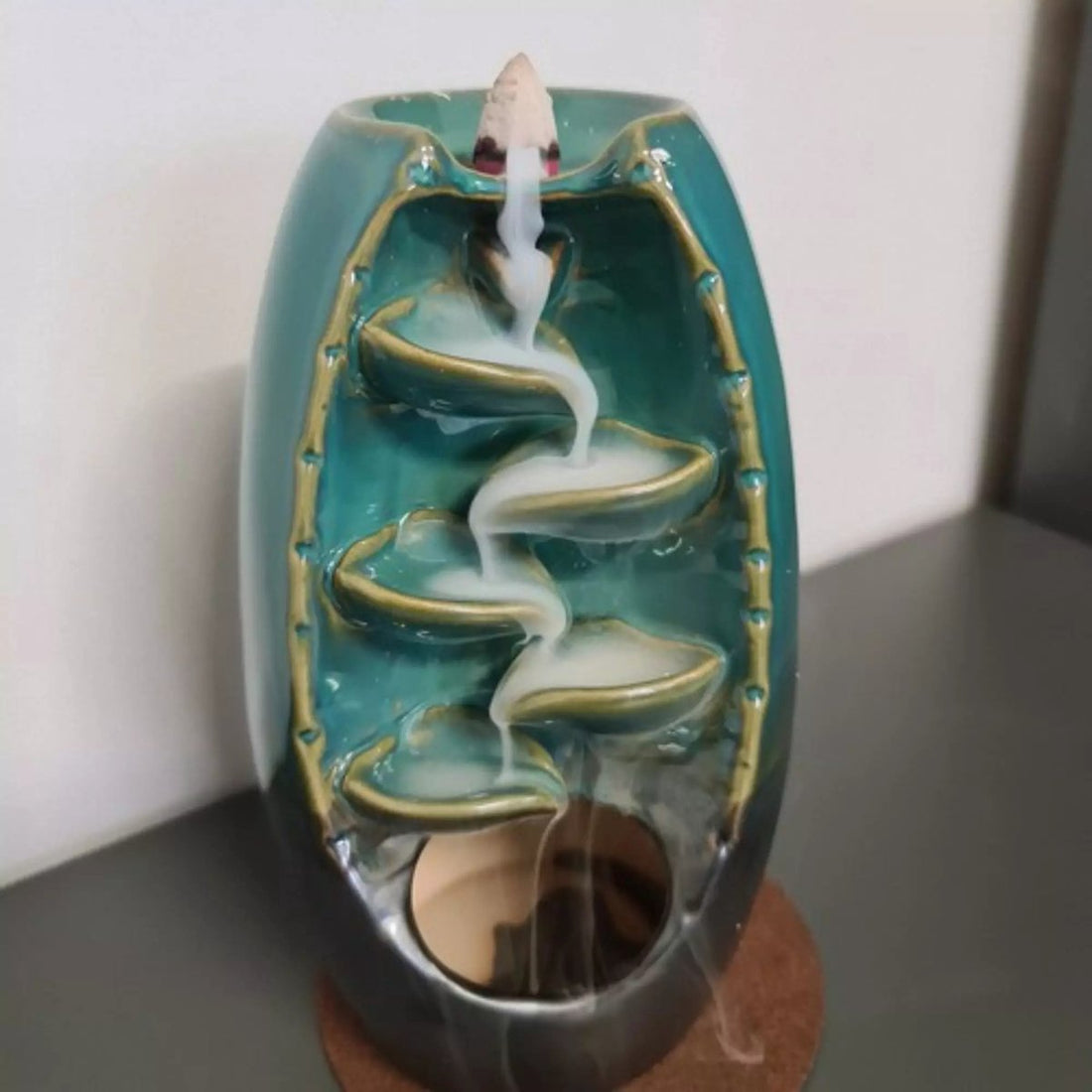 Aromatic Incense Burner with Waterfall Effect