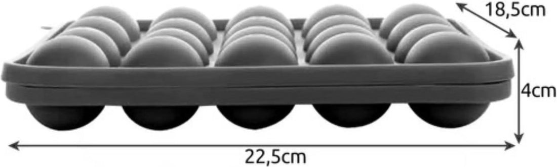 Siliconen Mal voor Koekjes - 20 Gaten