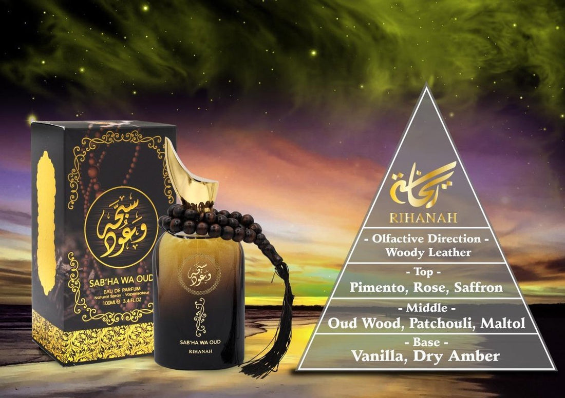 Sabha Wa Oud by Rihanah 100 ml - Eau de Parfum Spray (Unisex)