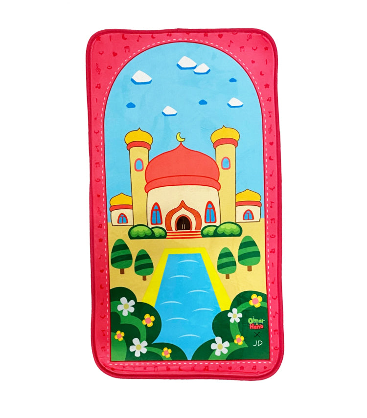 Luxury children's prayer mat for girls