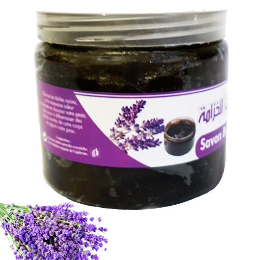 Savon Noir - Black soap with lavender