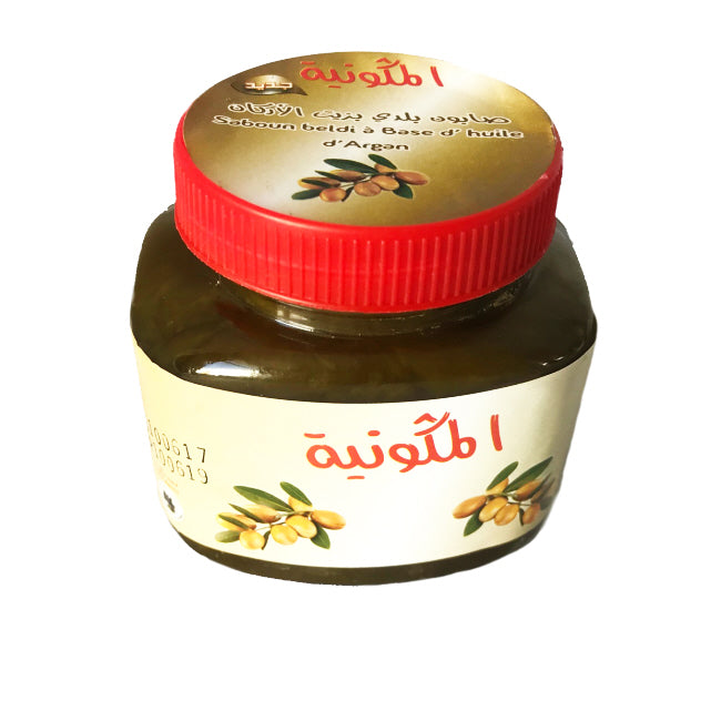 Mgouna Black soap with Argan oil